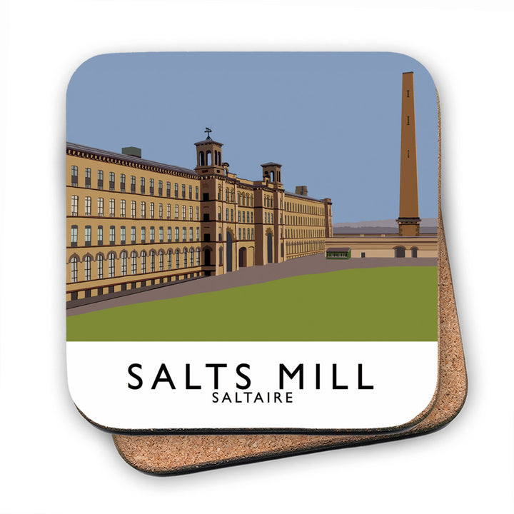 Salts Mill, Saltaire, Yorkshire MDF Coaster