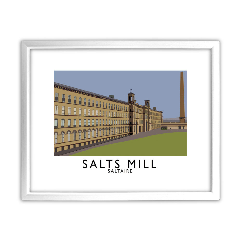 Salts Mill, Saltaire, Yorkshire - Art Print