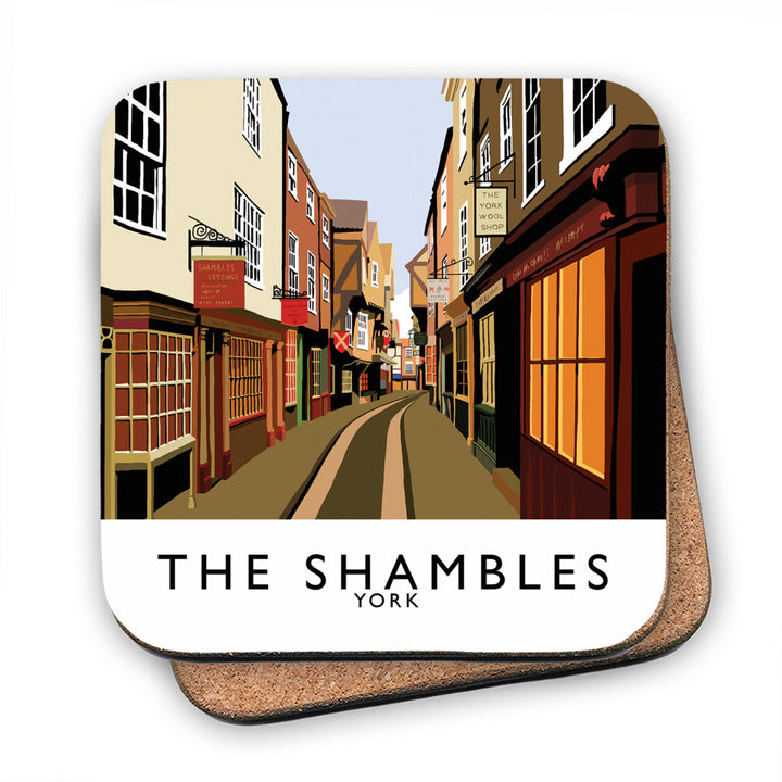 The Shambles, York MDF Coaster