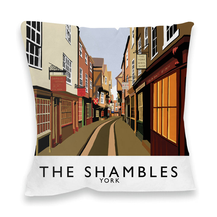 The Shambles, York Fibre Filled Cushion