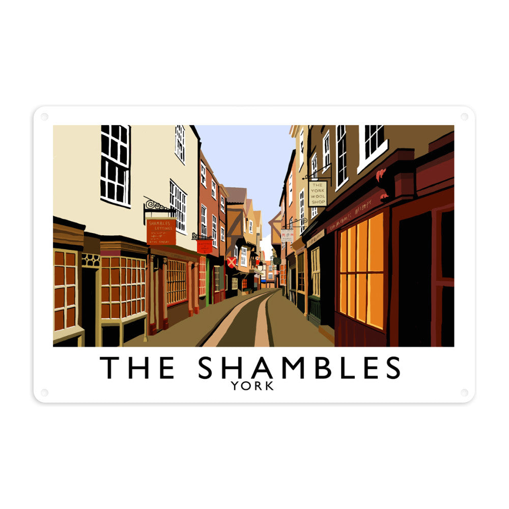 The Shambles, York Metal Sign