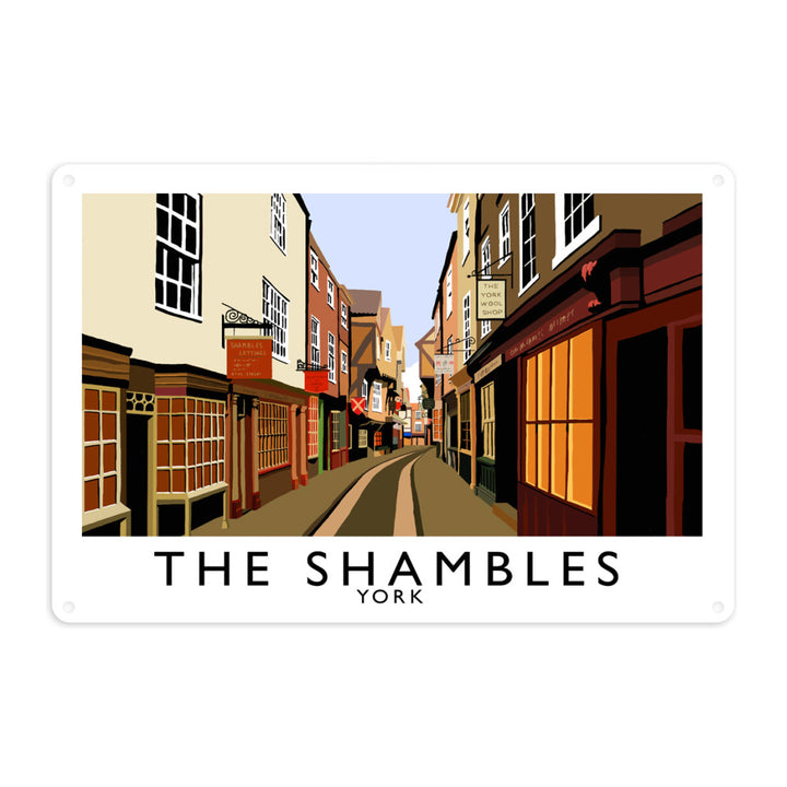 The Shambles, York Metal Sign