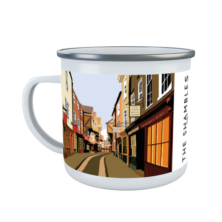 The Shambles, York Enamel Mug