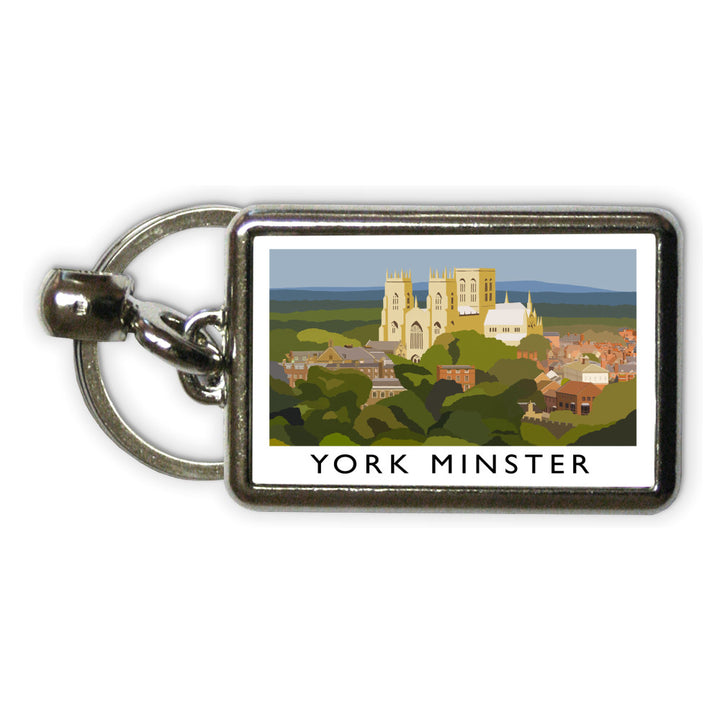 York Minster, York Metal Keyring