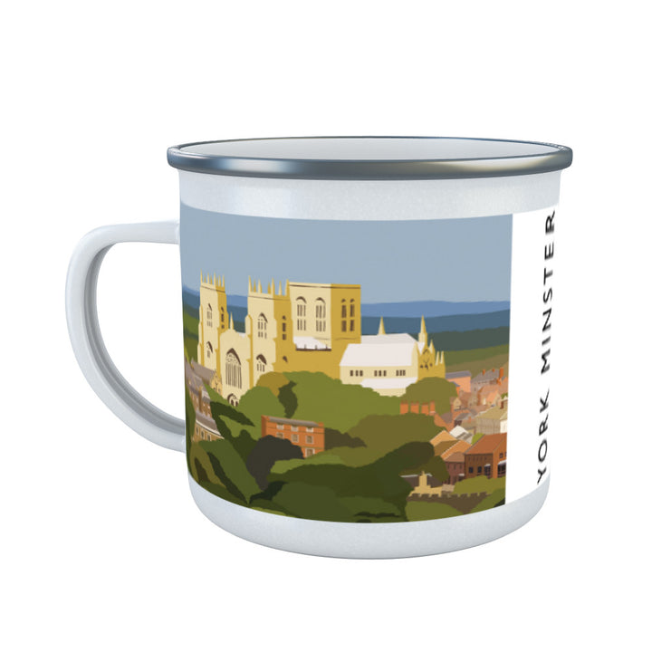 York Minster, York Enamel Mug