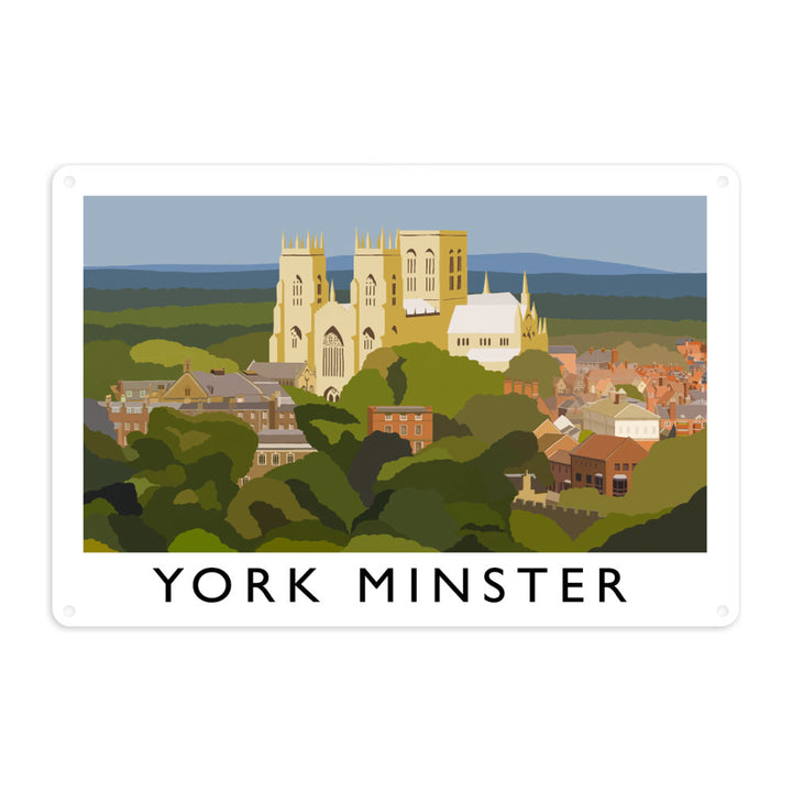 York Minster, York Metal Sign