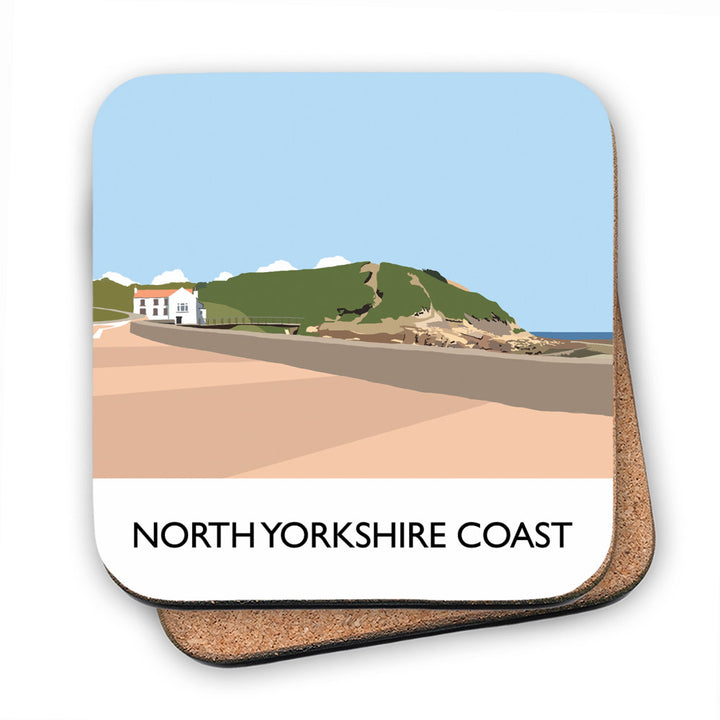 The North Yorkshire Coast MDF Coaster