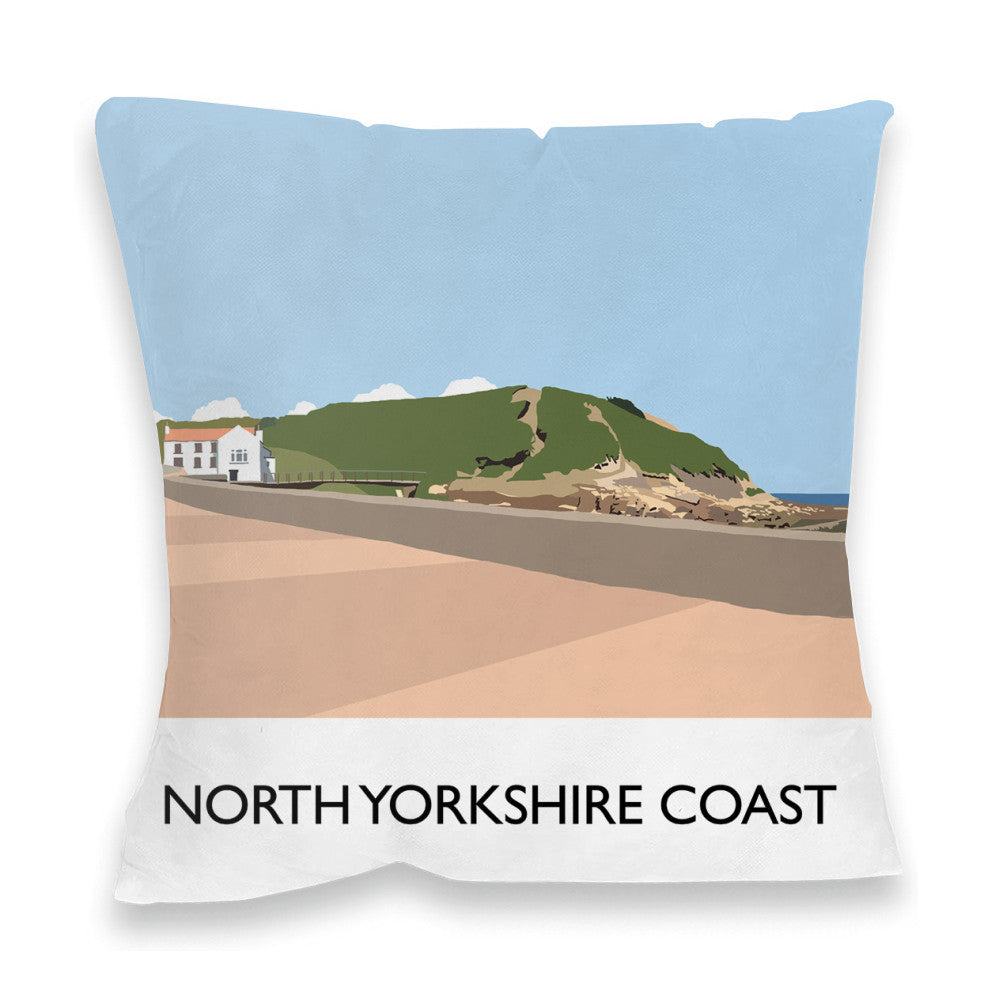 The North Yorkshire Coast Fibre Filled Cushion