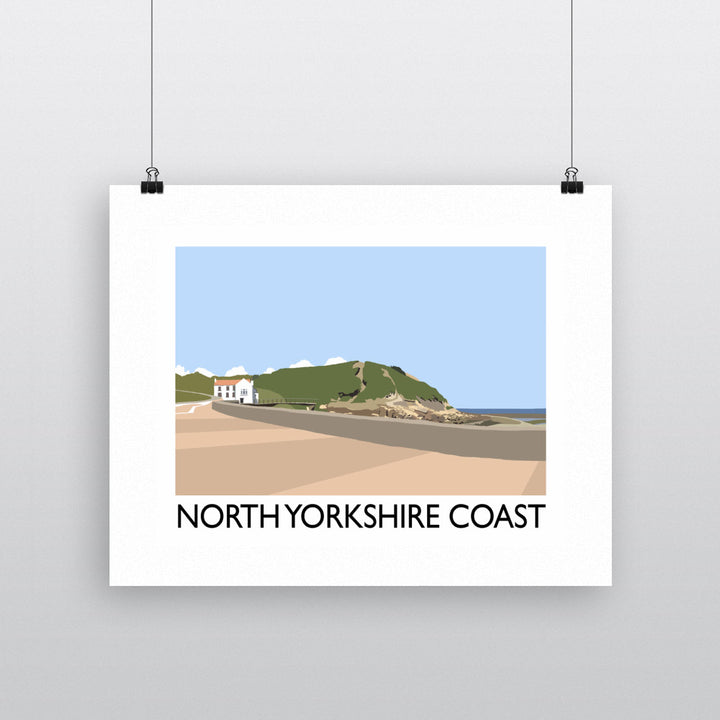 The North Yorkshire Coast Fine Art Print