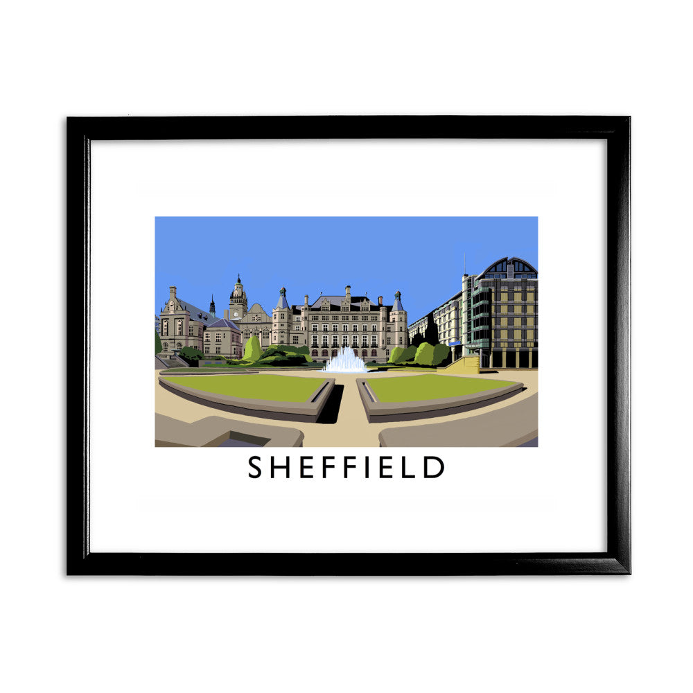 Sheffield, Yorkshire - Art Print