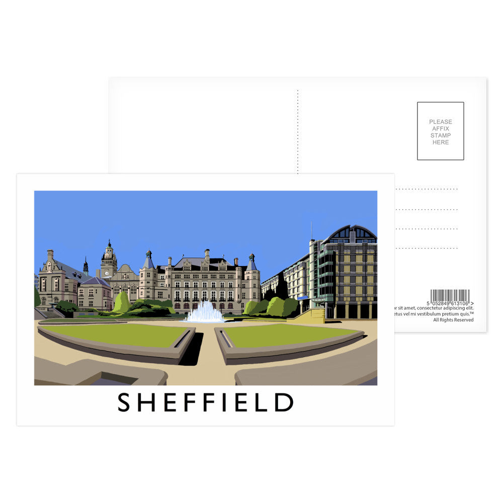Sheffield, Yorkshire Postcard Pack