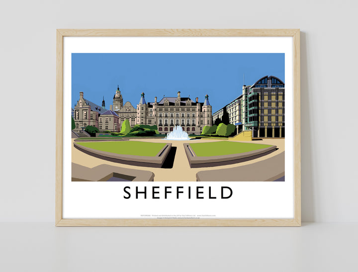 Sheffield, Yorkshire - Art Print