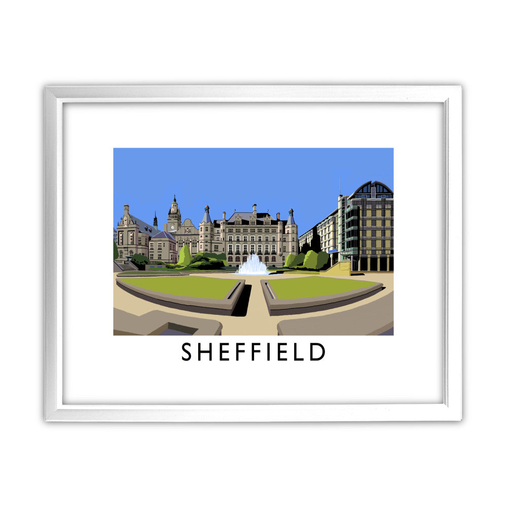 Sheffield, Yorkshire - Art Print