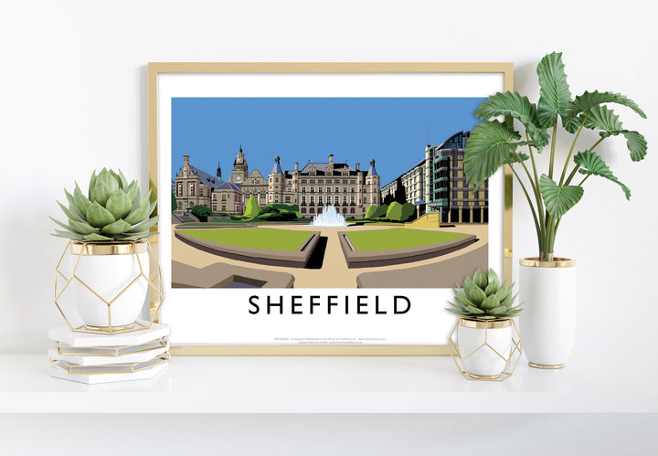 Sheffield, Yorkshire - Art Print