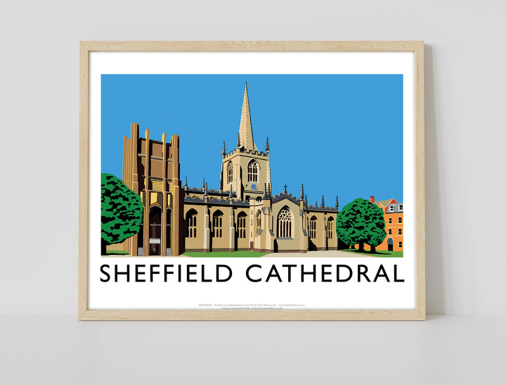Sheffield Cathedral, Yorkshire - Art Print