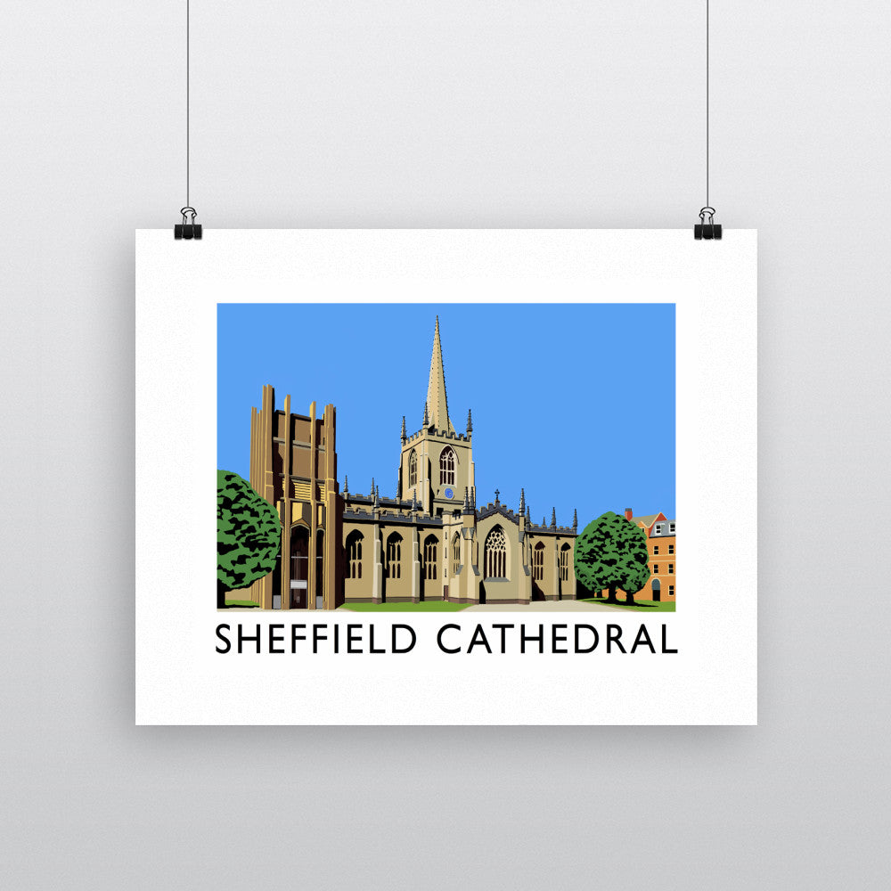 Sheffield Cathedral, Yorkshire Fine Art Print