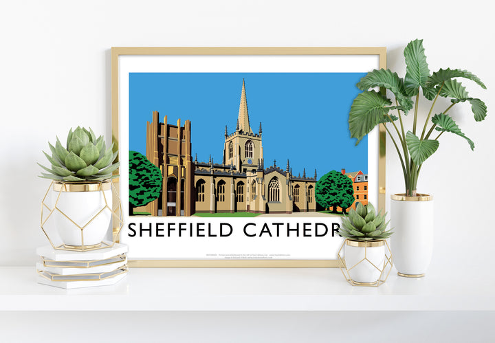 Sheffield Cathedral, Yorkshire - Art Print