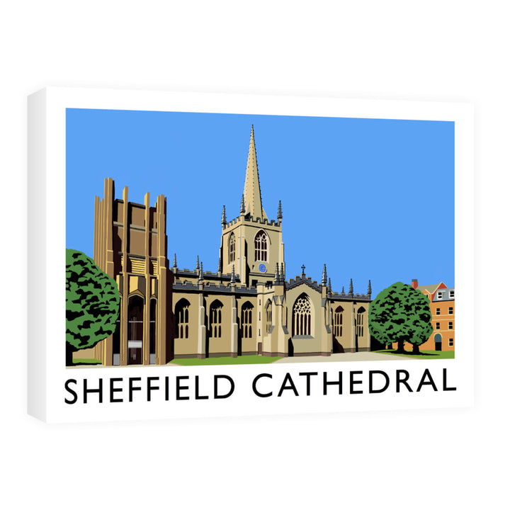 Sheffield Cathedral, Yorkshire Canvas