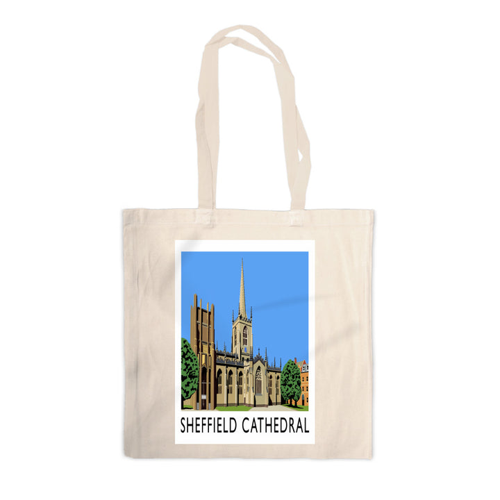 Sheffield Cathedral, Yorkshire Canvas Tote Bag