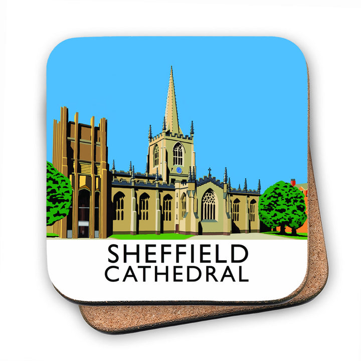 Sheffield Cathedral, Yorkshire MDF Coaster