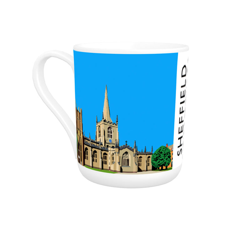Sheffield Cathedral, Yorkshire Bone China Mug