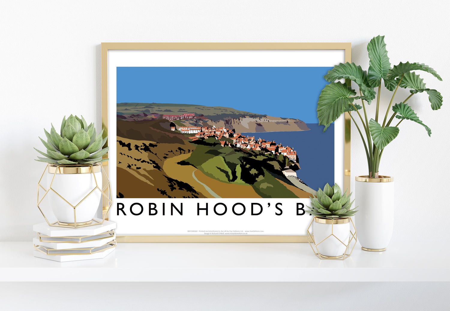 Robin Hood's Bay, Yorkshire - Art Print