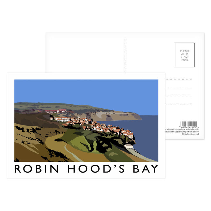 Robin Hood's Bay, Yorkshire Postcard Pack