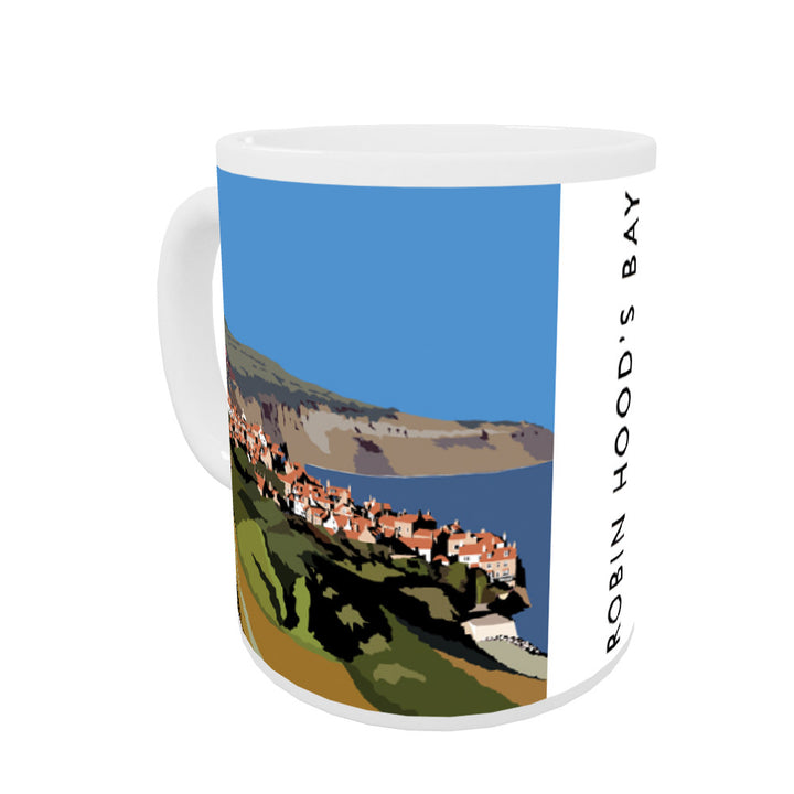 Robin Hood's Bay, Yorkshire Coloured Insert Mug