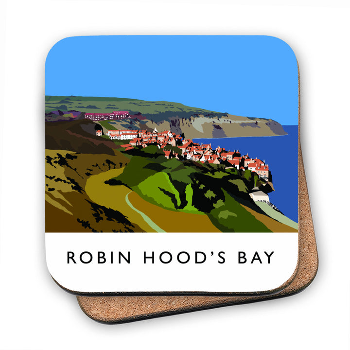Robin Hood's Bay, Yorkshire MDF Coaster