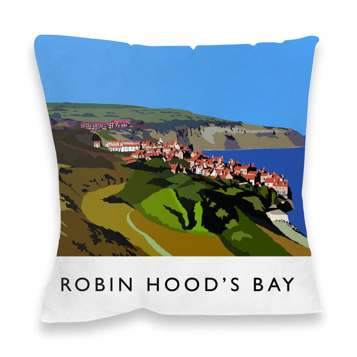Robin Hood's Bay, Yorkshire Fibre Filled Cushion