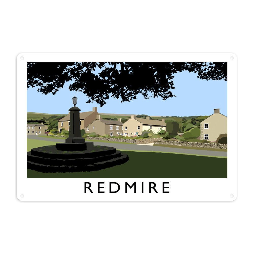 Redmire, Yorkshire Metal Sign