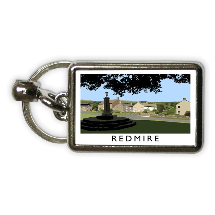 Redmire, Yorkshire Metal Keyring
