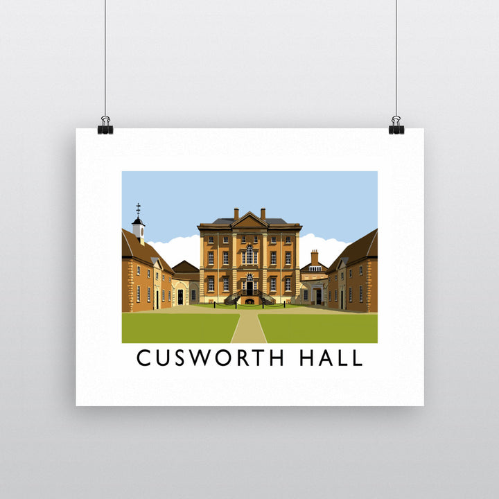 Cusworth Hall, Yorkshire Fine Art Print
