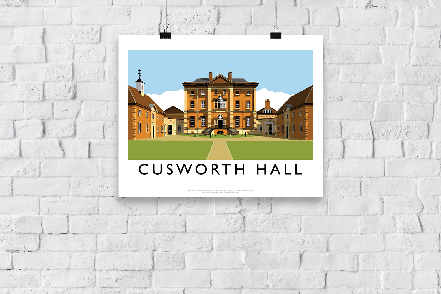 Cusworth Hall, Yorkshire - Art Print