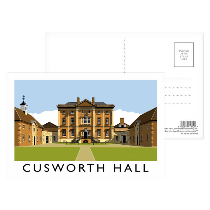 Cusworth Hall, Yorkshire Postcard Pack