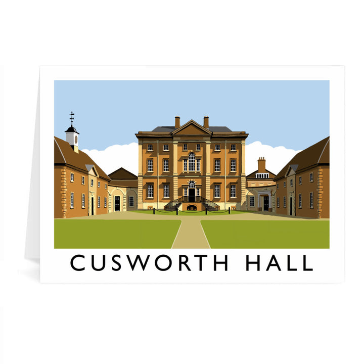 Cusworth Hall, Yorkshire Greeting Card 7x5