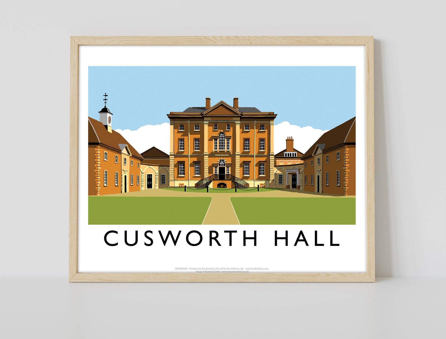 Cusworth Hall, Yorkshire - Art Print