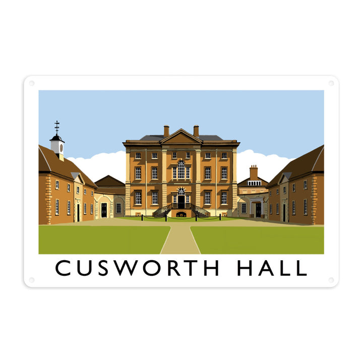 Cusworth Hall, Yorkshire Metal Sign