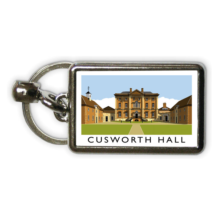 Cusworth Hall, Yorkshire Metal Keyring