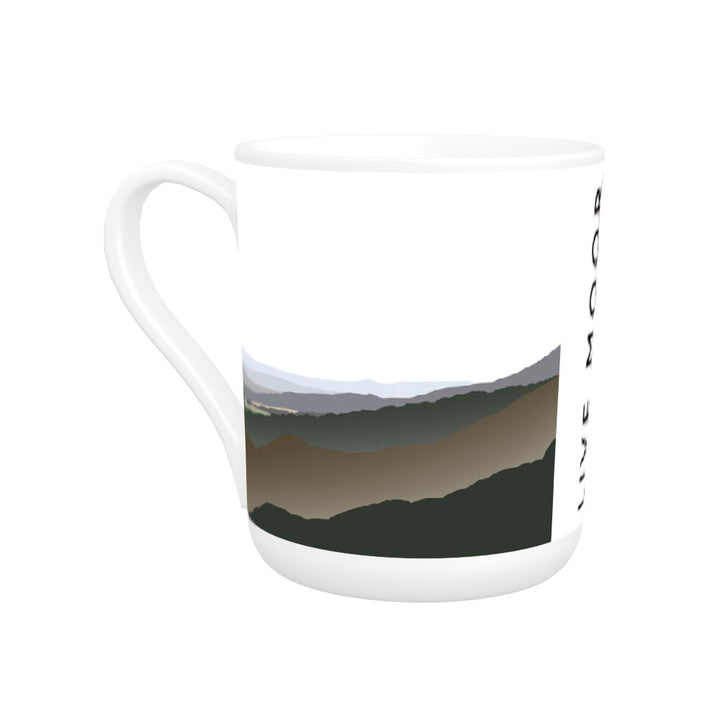 Live Moor, Yorkshire Bone China Mug