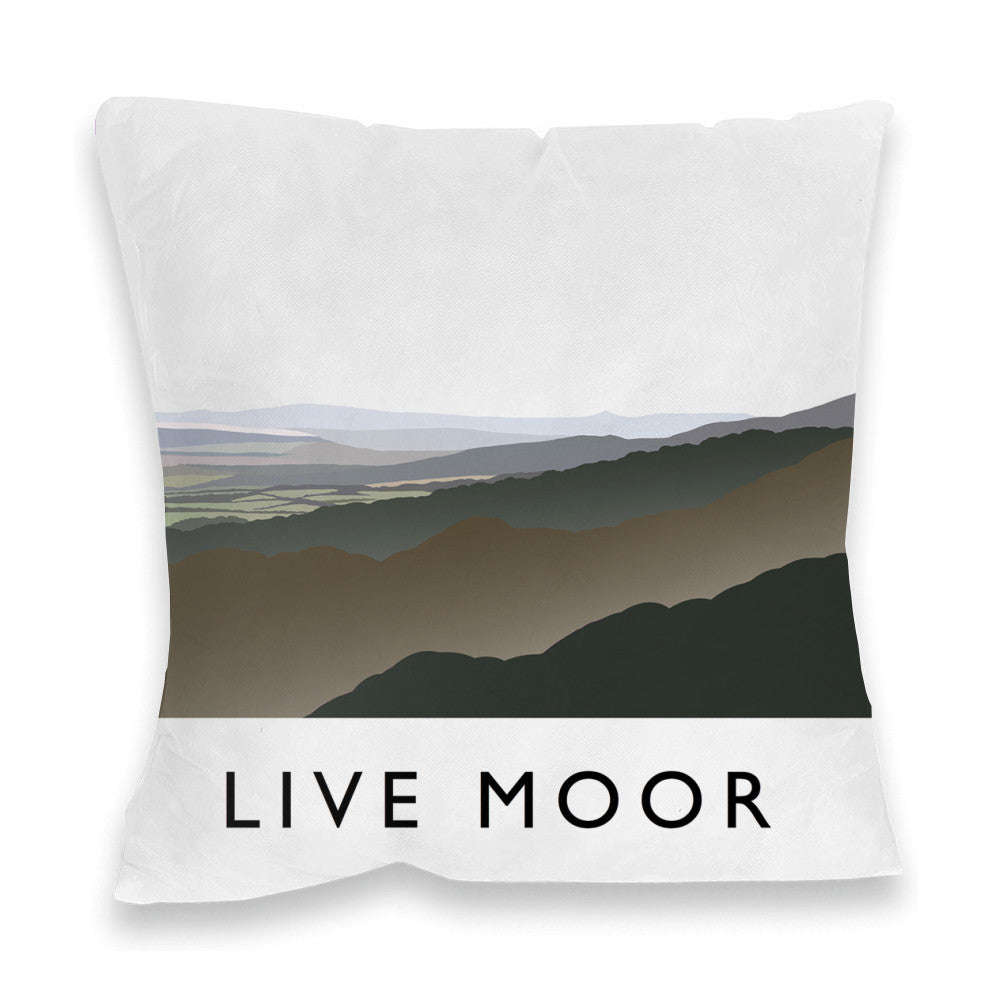 Live Moor, Yorkshire Fibre Filled Cushion
