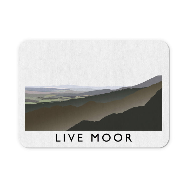 Live Moor, Yorkshire Mouse Mat