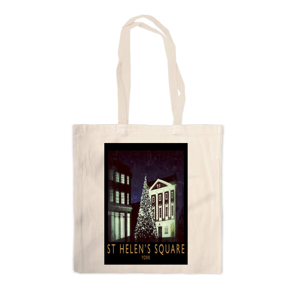 St Helens Square, York Canvas Tote Bag