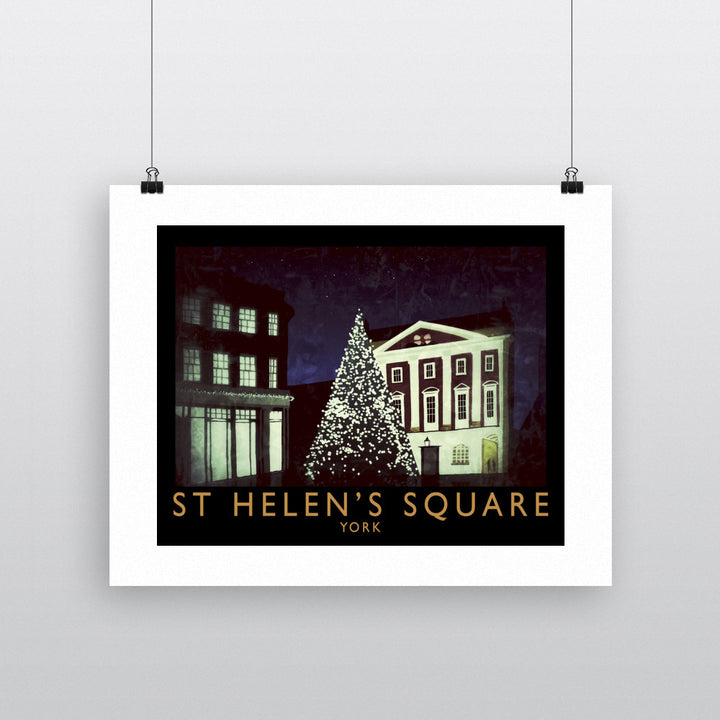 St Helens Square, York Fine Art Print