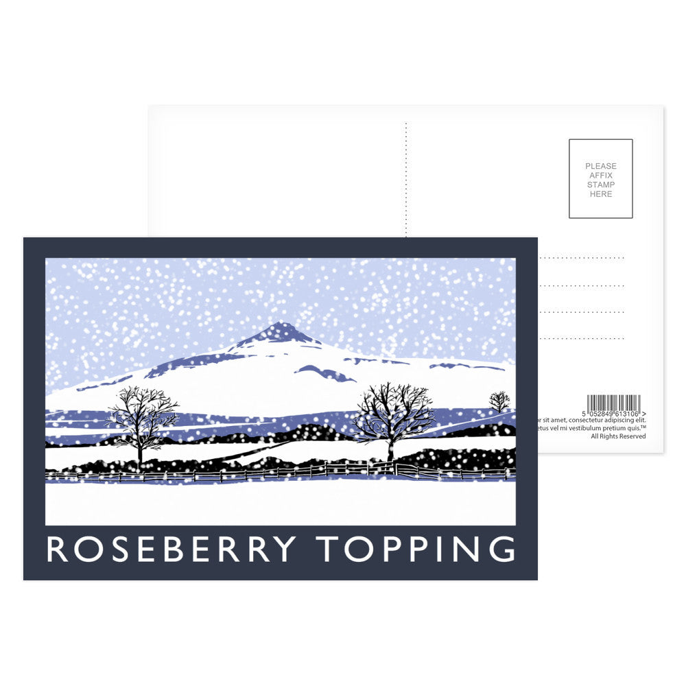 Roseberry Topping, Yorkshire Postcard Pack