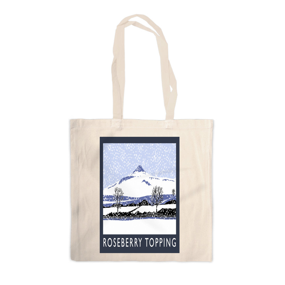 Roseberry Topping, Yorkshire Canvas Tote Bag