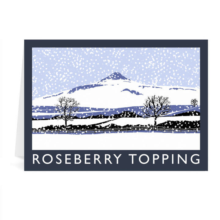 Roseberry Topping, Yorkshire Greeting Card 7x5