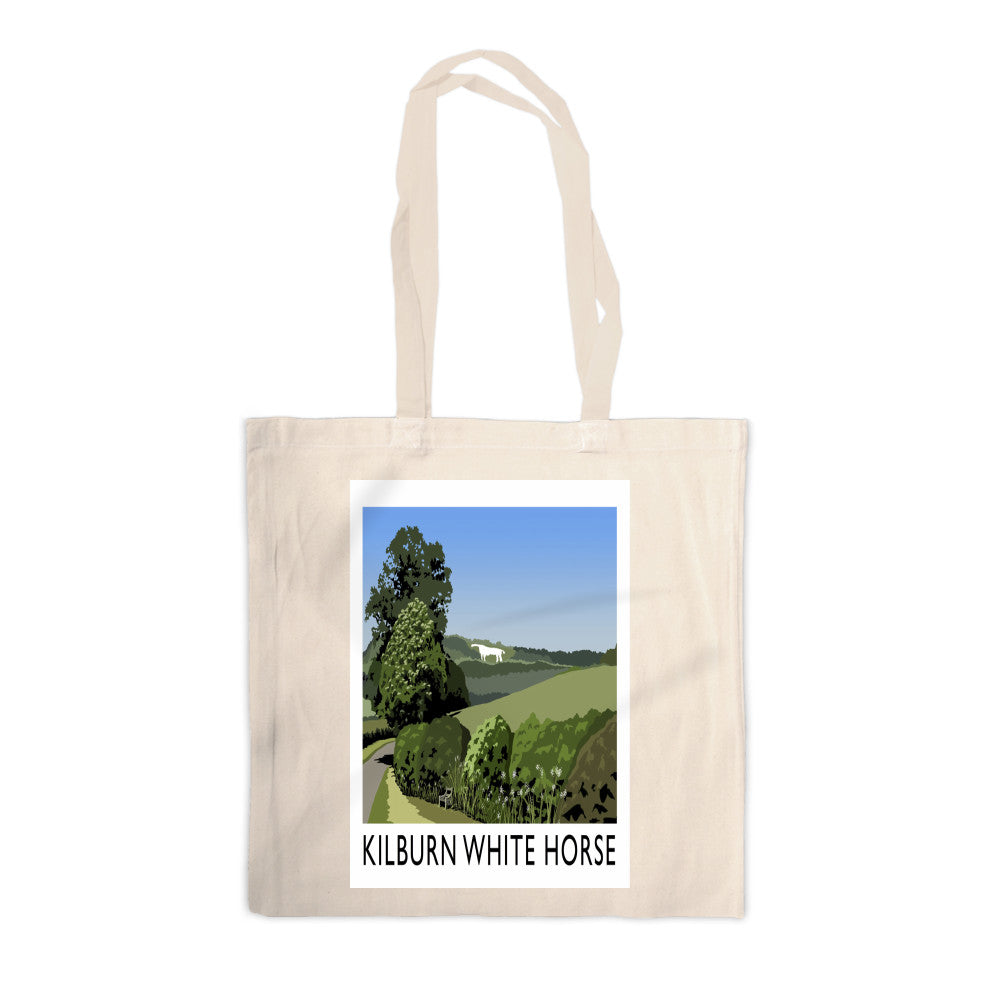 The Kilburn White Horse, Yorkshire Canvas Tote Bag