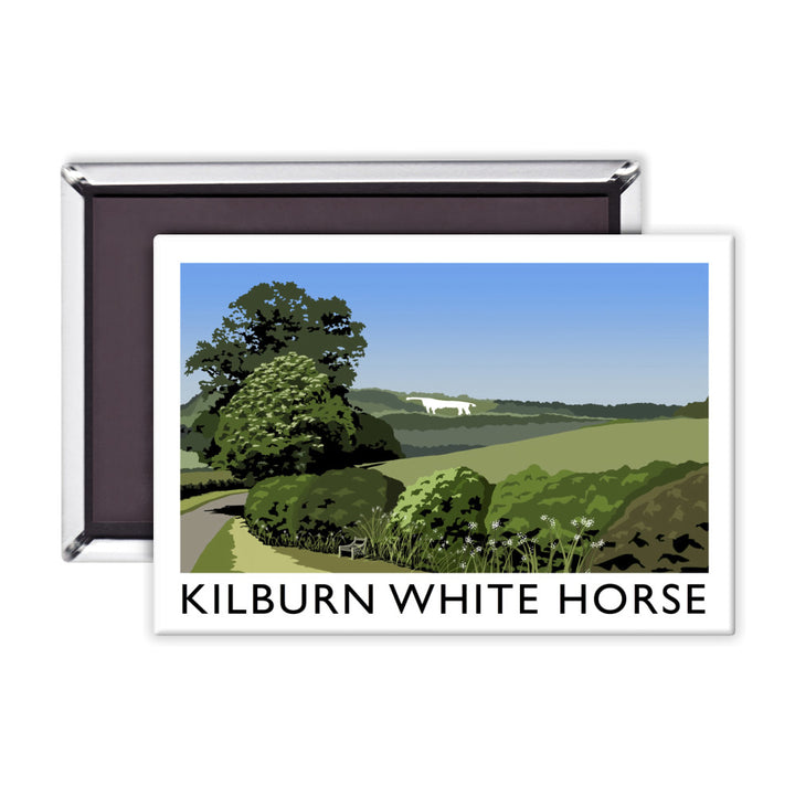 The Kilburn White Horse, Yorkshire Magnet