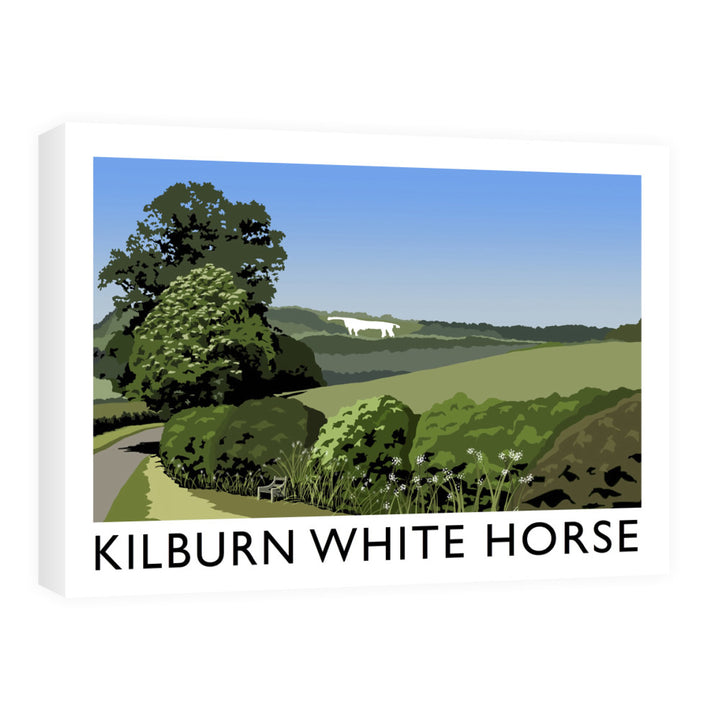 The Kilburn White Horse, Yorkshire Canvas